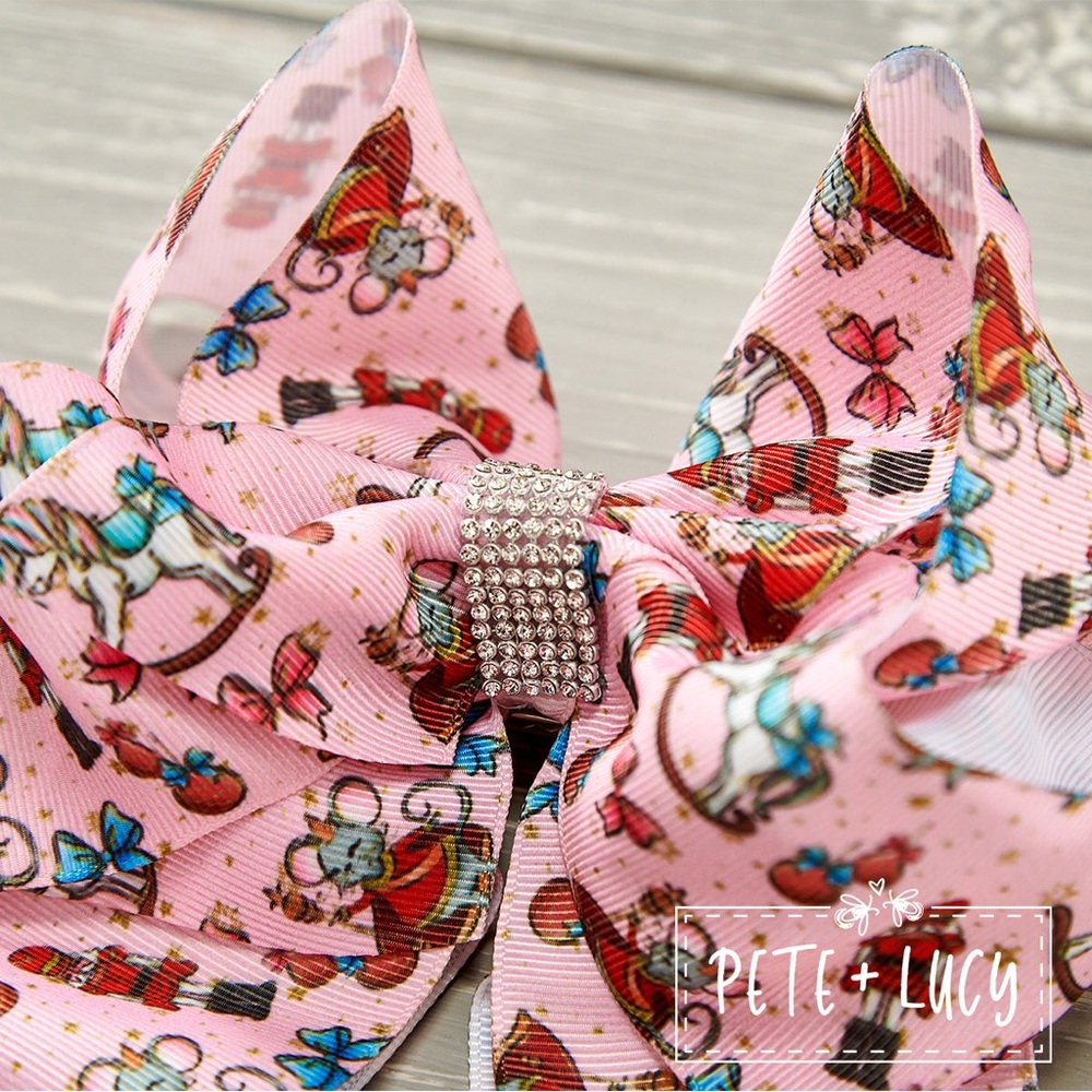 Pete & Lucy Sweet Nutcracker Deluxe Bow